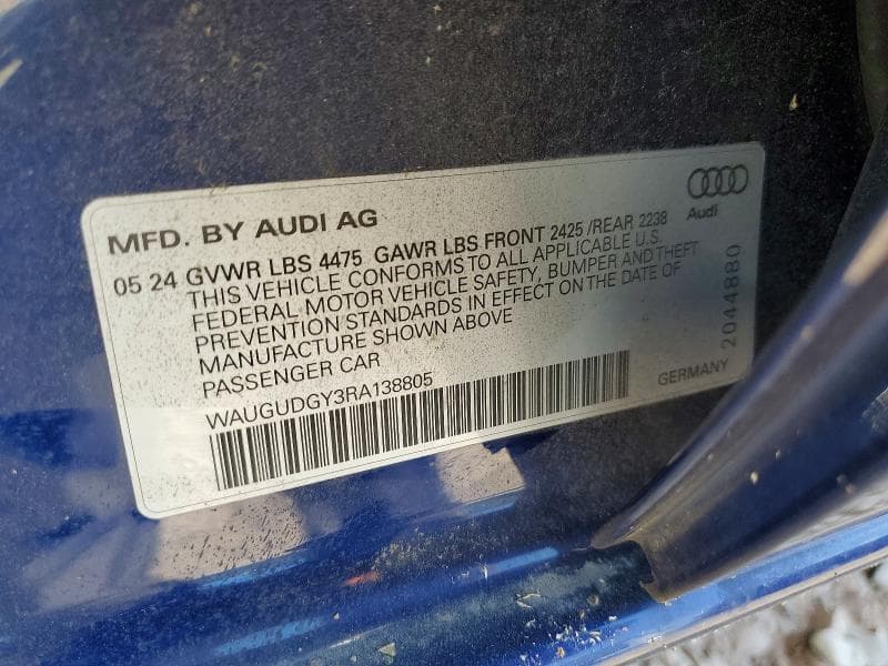 2024 AUDI A3 PREMIUM 12