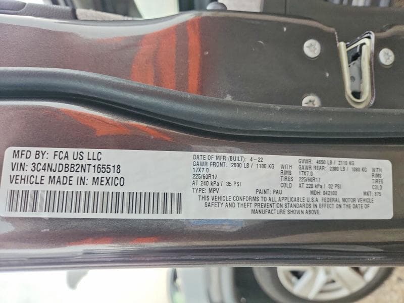 2022 JEEP COMPASS LATITUDE 14
