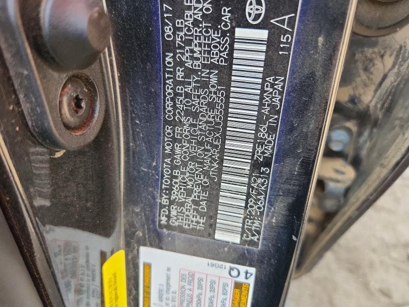 2018 TOYOTA COROLLA IM BASE 12