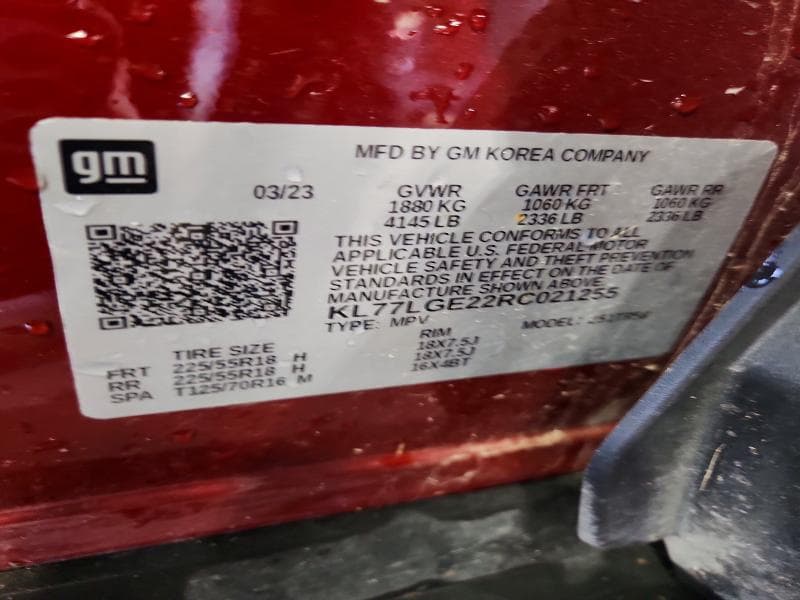 2024 CHEVROLET TRAX 1RS 13