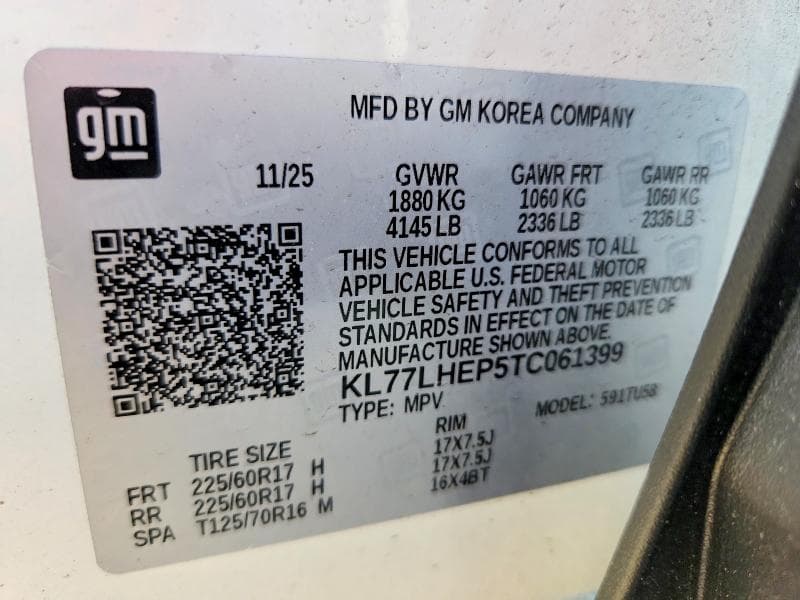 2026 CHEVROLET TRAX 1LT 13