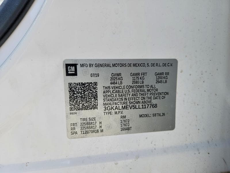 2020 GMC TERRAIN SLE 13