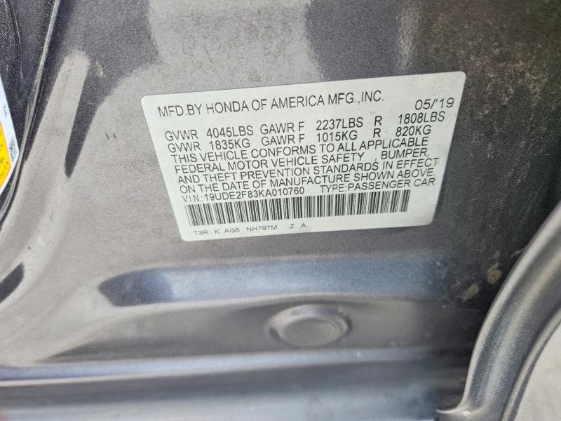 2019 ACURA ILX PREMIUM A-SPEC 13