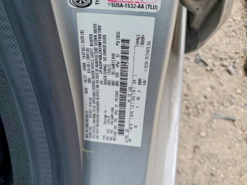 2017 FORD FIESTA SE 12