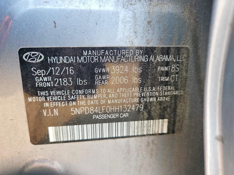 2017 HYUNDAI ELANTRA VALUE EDITION 13