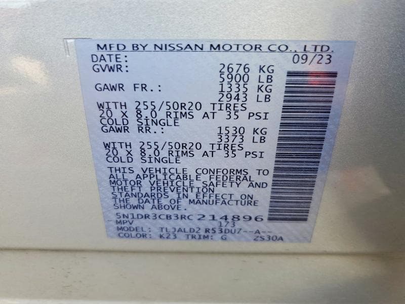 2024 NISSAN PATHFINDER SL 13