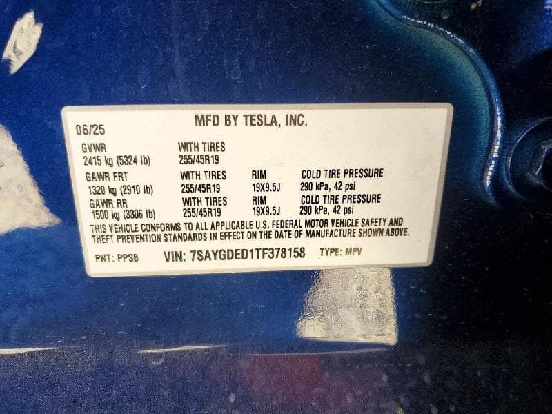 2026 TESLA MODEL Y 13