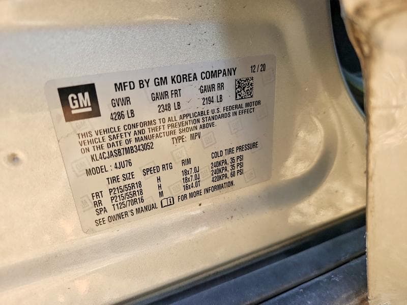 2021 BUICK ENCORE PREFERRED 12