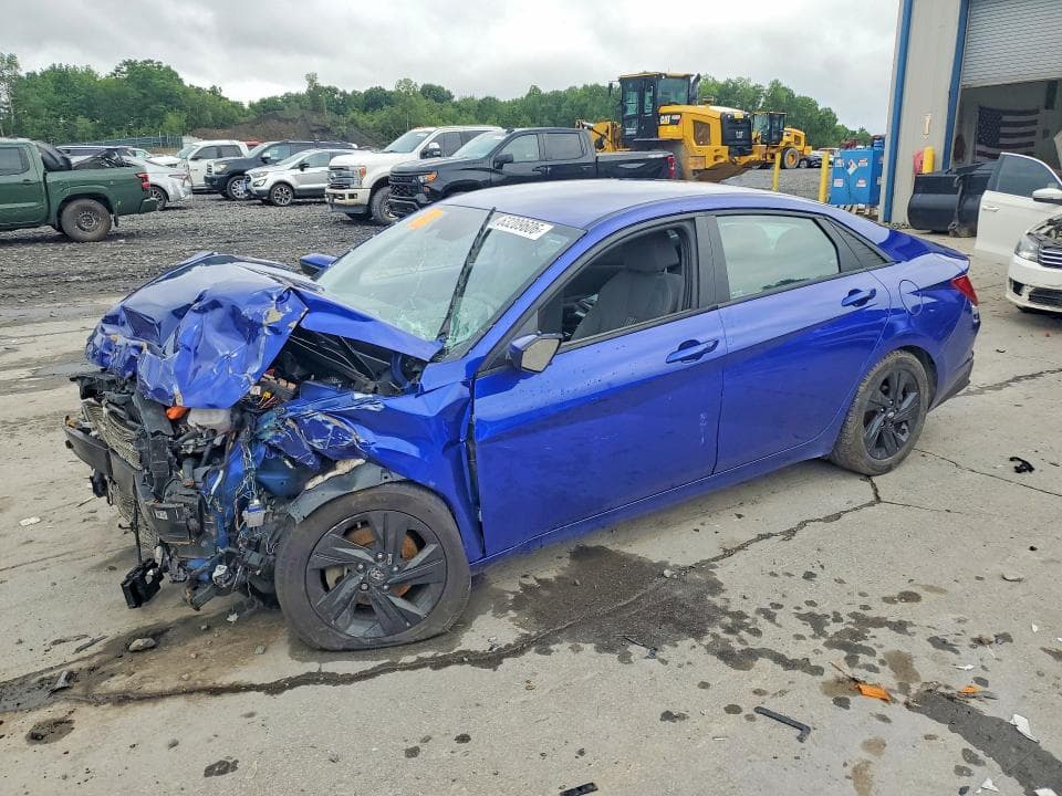 2023 HYUNDAI ELANTRA BLUE - 1
