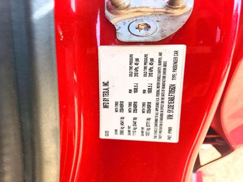 2020 TESLA MODEL 3 12