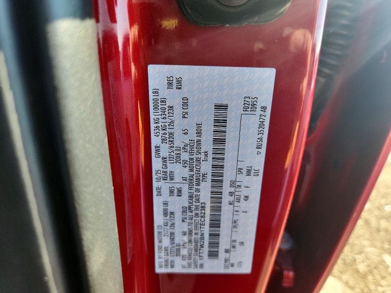 2026 FORD F250 SUPER DUTY 12