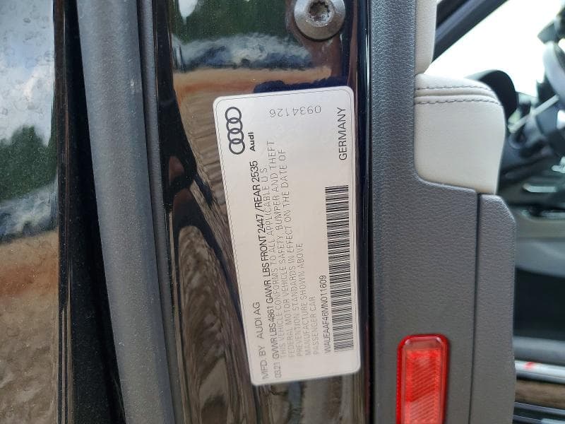 2021 AUDI A4 PREMIUM PLUS 45 12