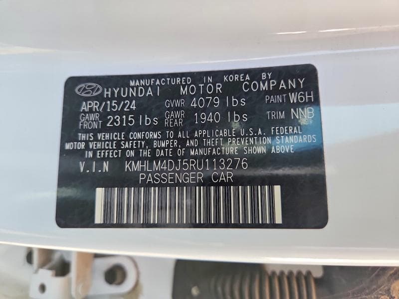 2024 HYUNDAI ELANTRA BLUE 12