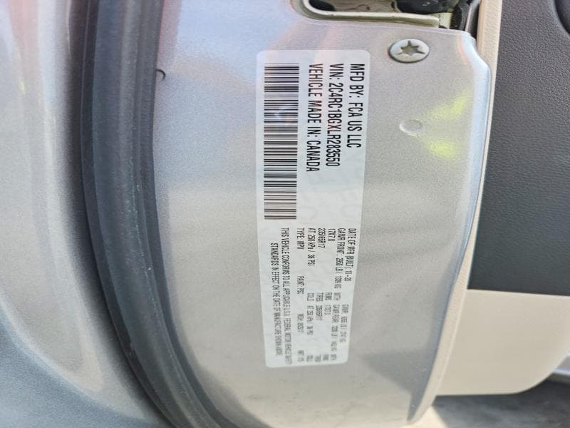 2020 CHRYSLER PACIFICA TOURING L 14