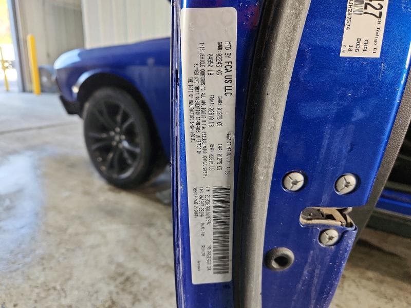 2018 DODGE CHALLENGER SXT 12