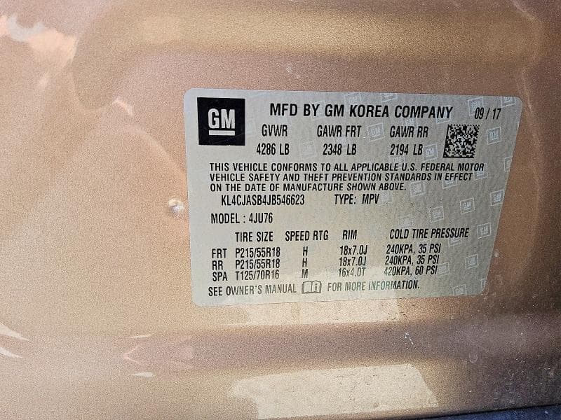 2018 BUICK ENCORE PREFERRED 12