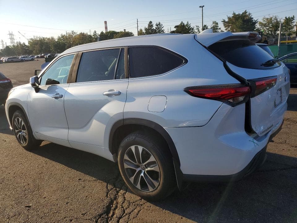 2022 TOYOTA HIGHLANDER HYBRID XLE 2