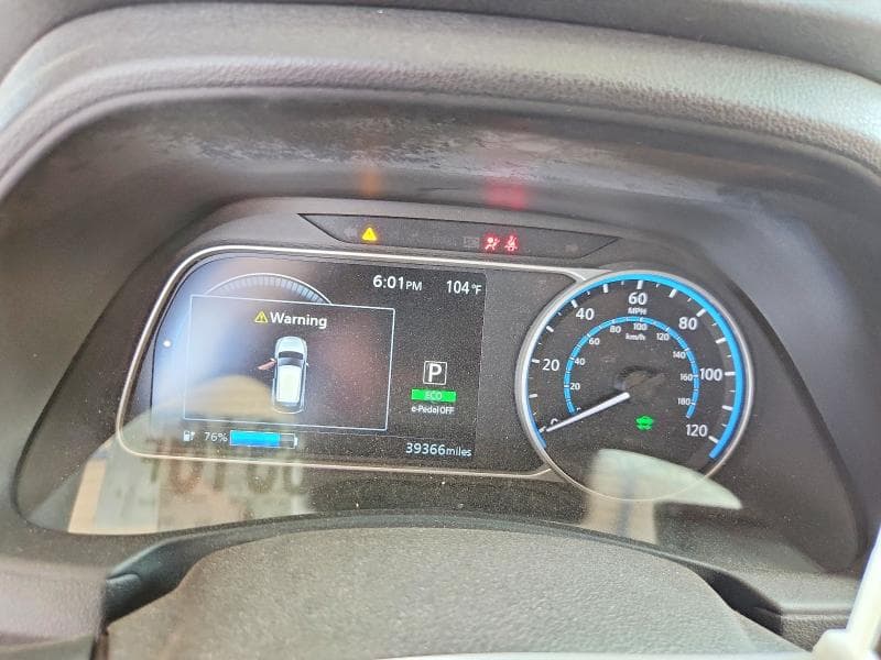 2020 NISSAN LEAF SV 9