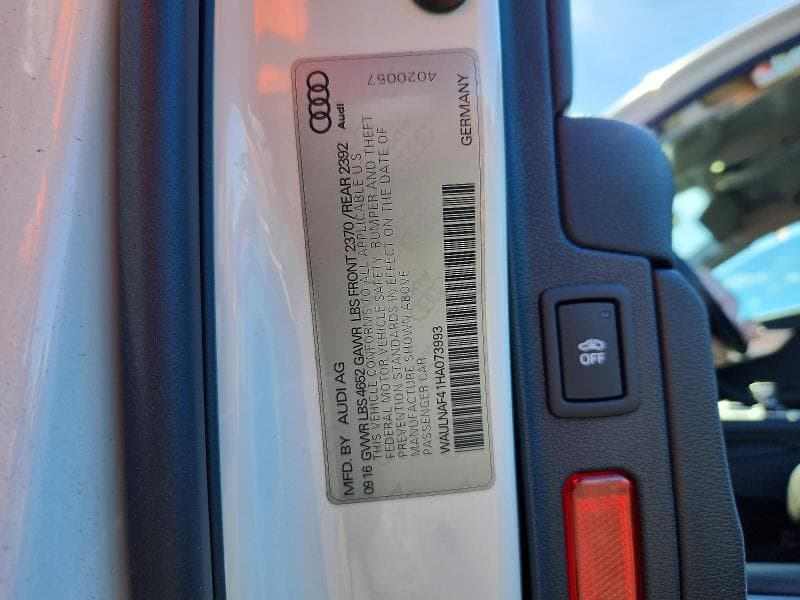 2017 AUDI A4 PREMIUM PLUS 12