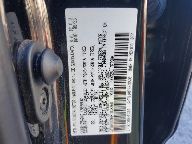 2023 TOYOTA TACOMA SR5 V6 13