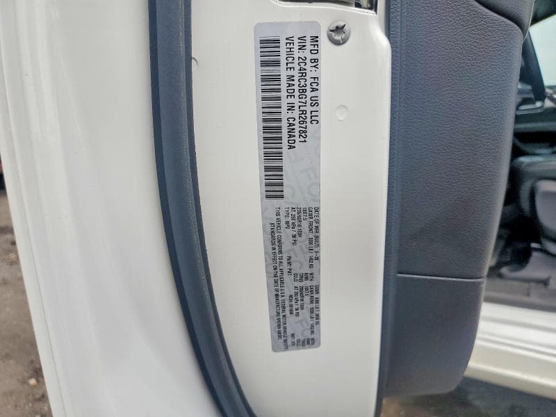 2020 CHRYSLER PACIFICA TOURING L 13