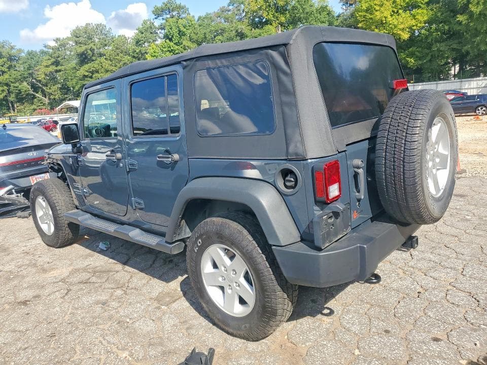 2017 JEEP WRANGLER UNLIMITED SPORT 2