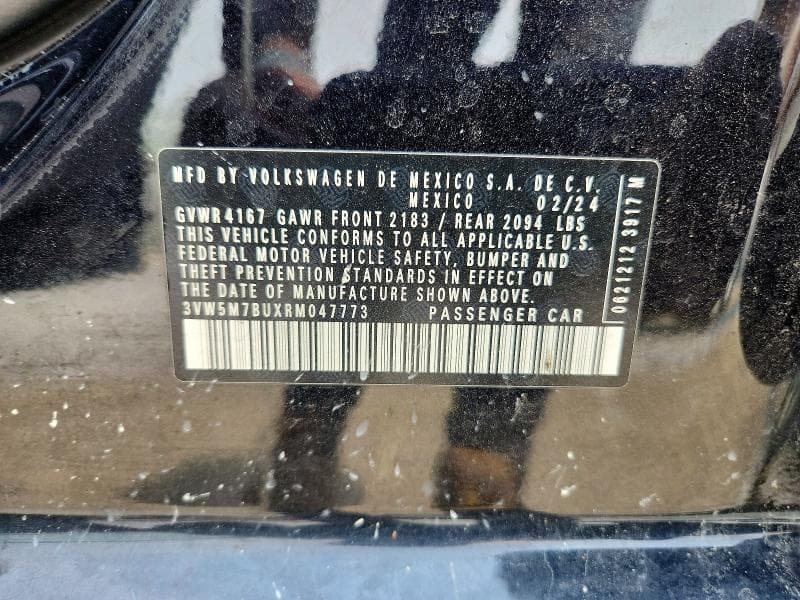 2024 VOLKSWAGEN JETTA S 12