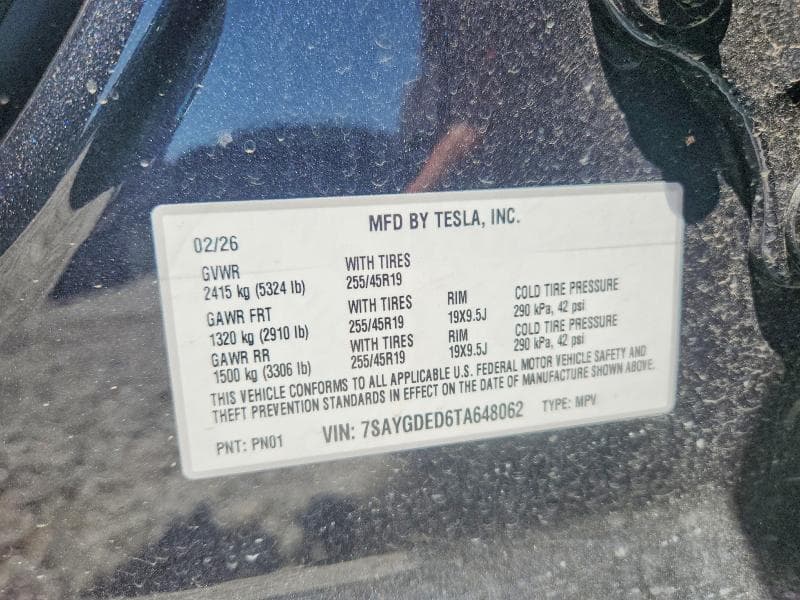 2026 TESLA MODEL Y 13