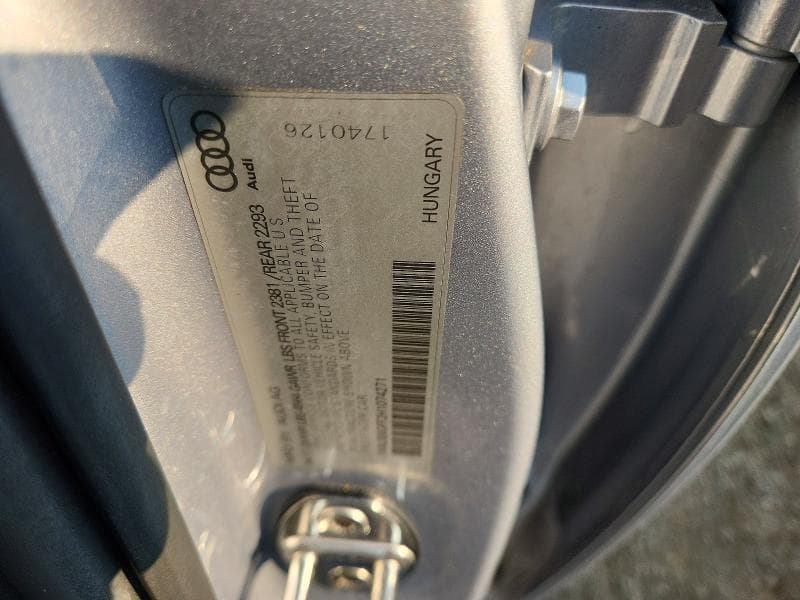 2017 AUDI A3 PREMIUM 12