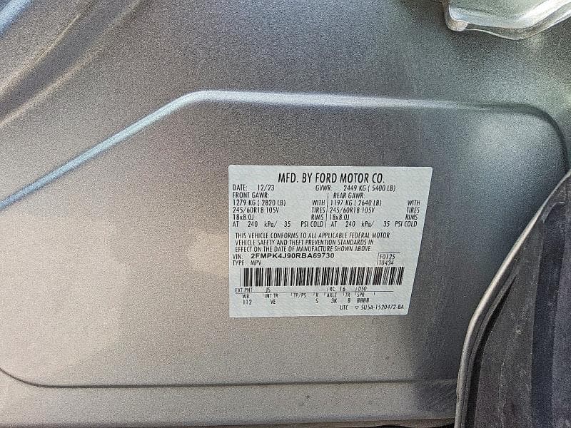 2024 FORD EDGE SEL 13
