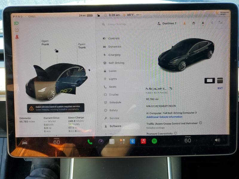 2018 TESLA MODEL 3 9