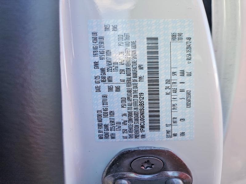2025 FORD ESCAPE ACTIVE 13