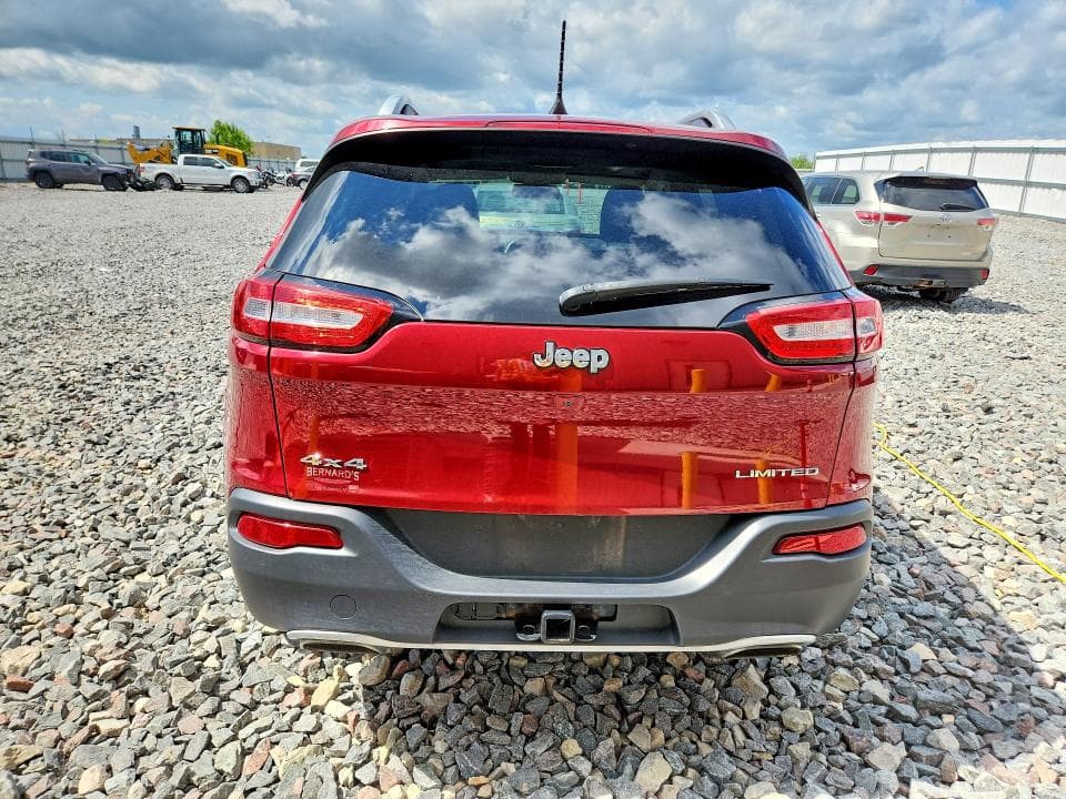 2017 JEEP CHEROKEE 4D 4WD 6