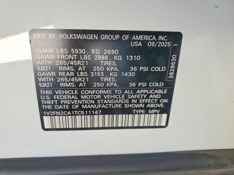 2026 VOLKSWAGEN ATLAS SEL PREMIUM R-LINE 13