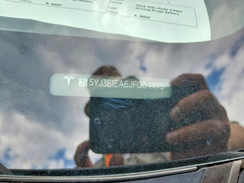 2018 TESLA MODEL 3 12