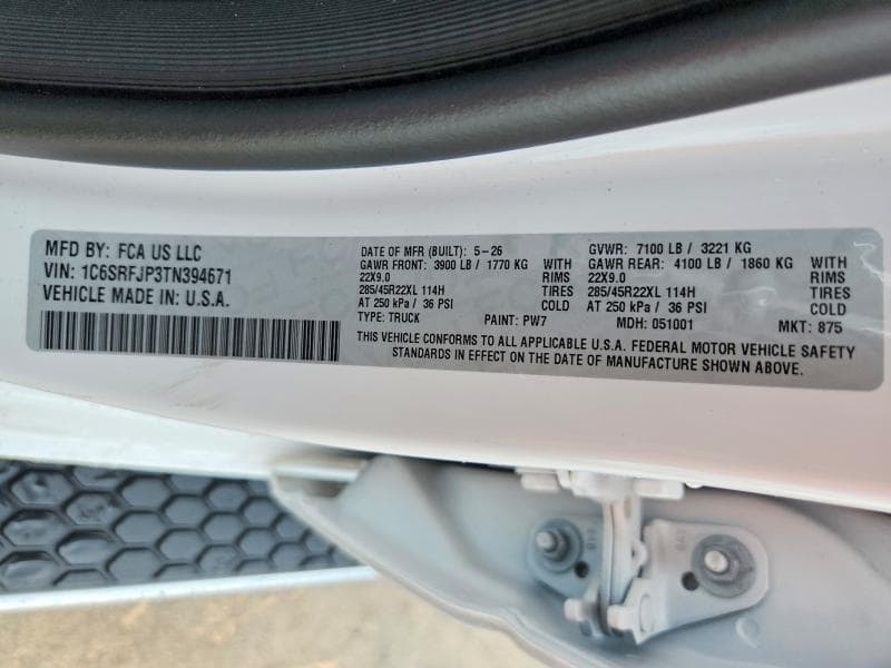 2026 RAM 1500 LARAMIE 12