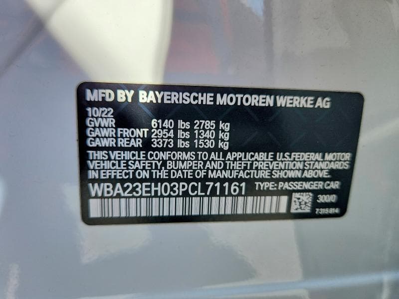 2023 BMW 740 I 12