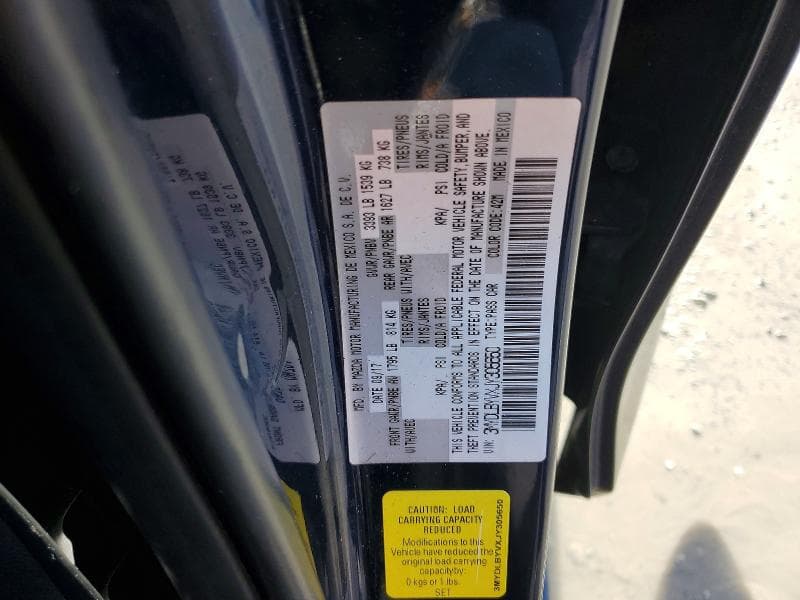 2018 TOYOTA YARIS IA BASE 12