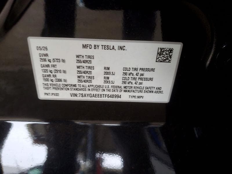 2026 TESLA MODEL Y 13