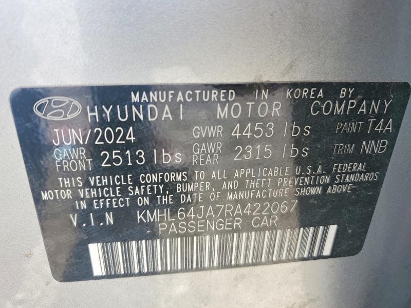 2024 HYUNDAI SONATA SEL 12