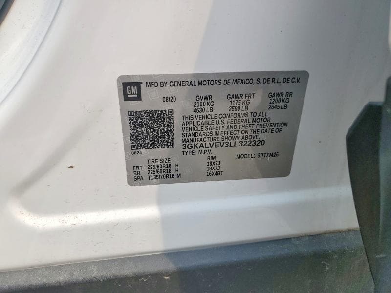 2020 GMC TERRAIN SLT 13