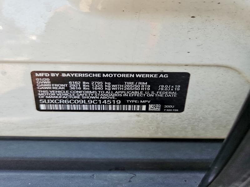 2020 BMW X5 XDRIVE40I 13
