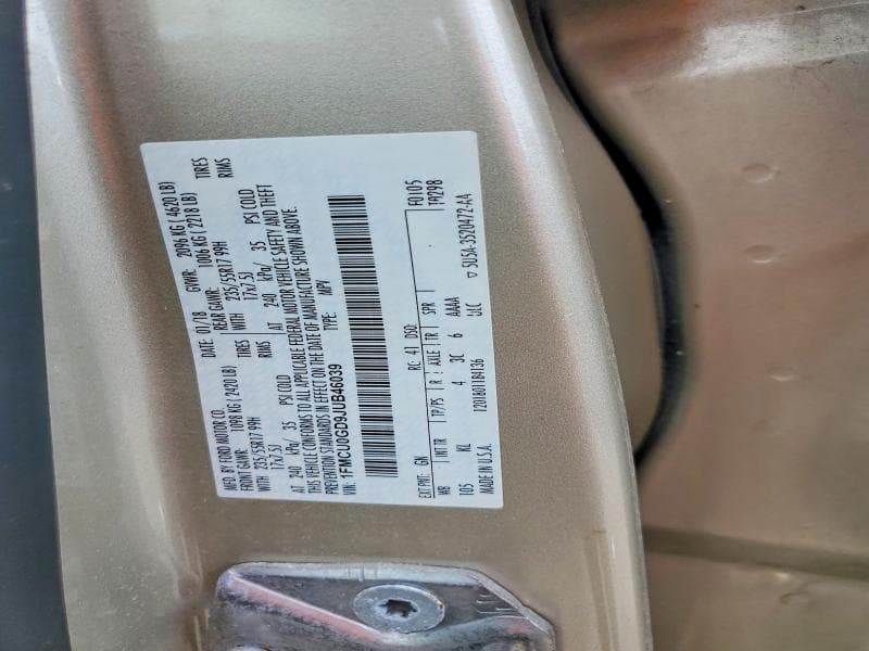 2018 FORD ESCAPE SE 13