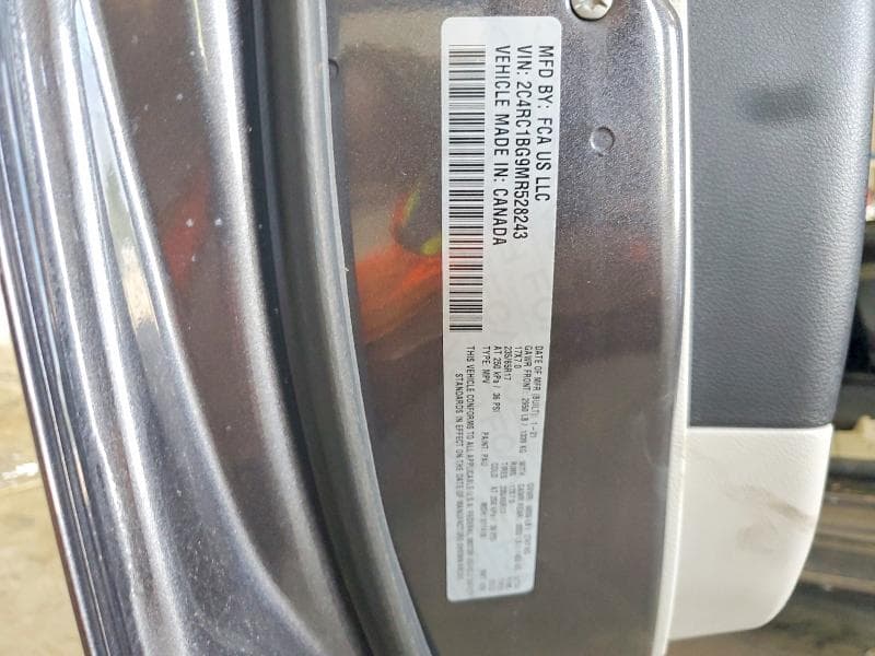 2021 CHRYSLER PACIFICA TOURING L 13