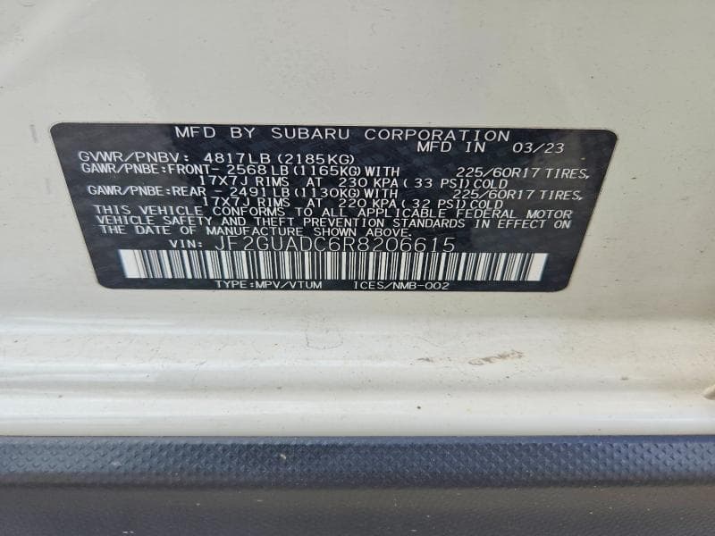 2024 SUBARU CROSSTREK PREMIUM 13