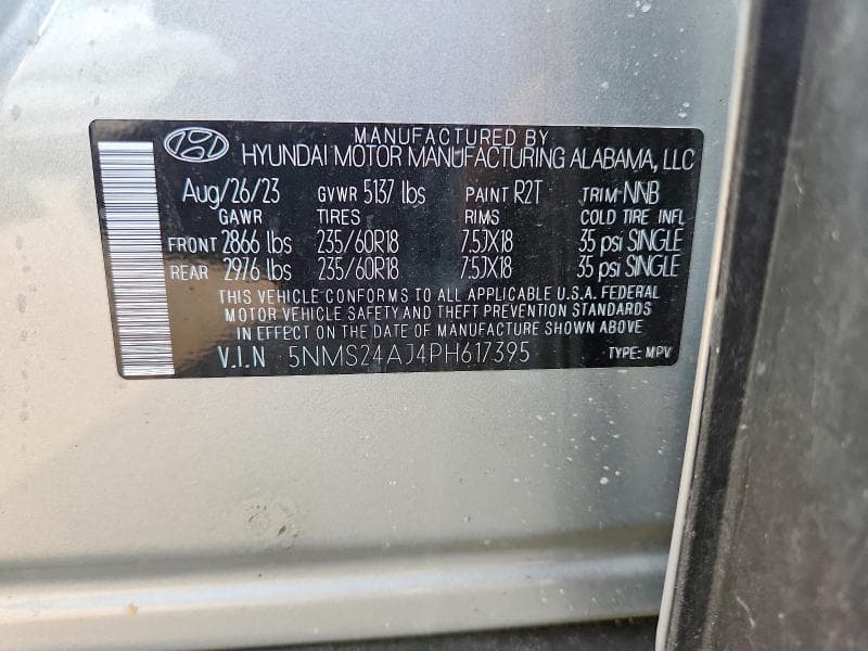 2023 HYUNDAI SANTA FE SEL 14
