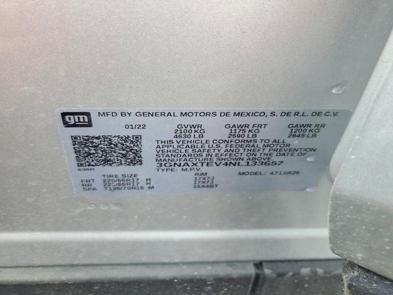 2022 CHEVROLET EQUINOX LT 13