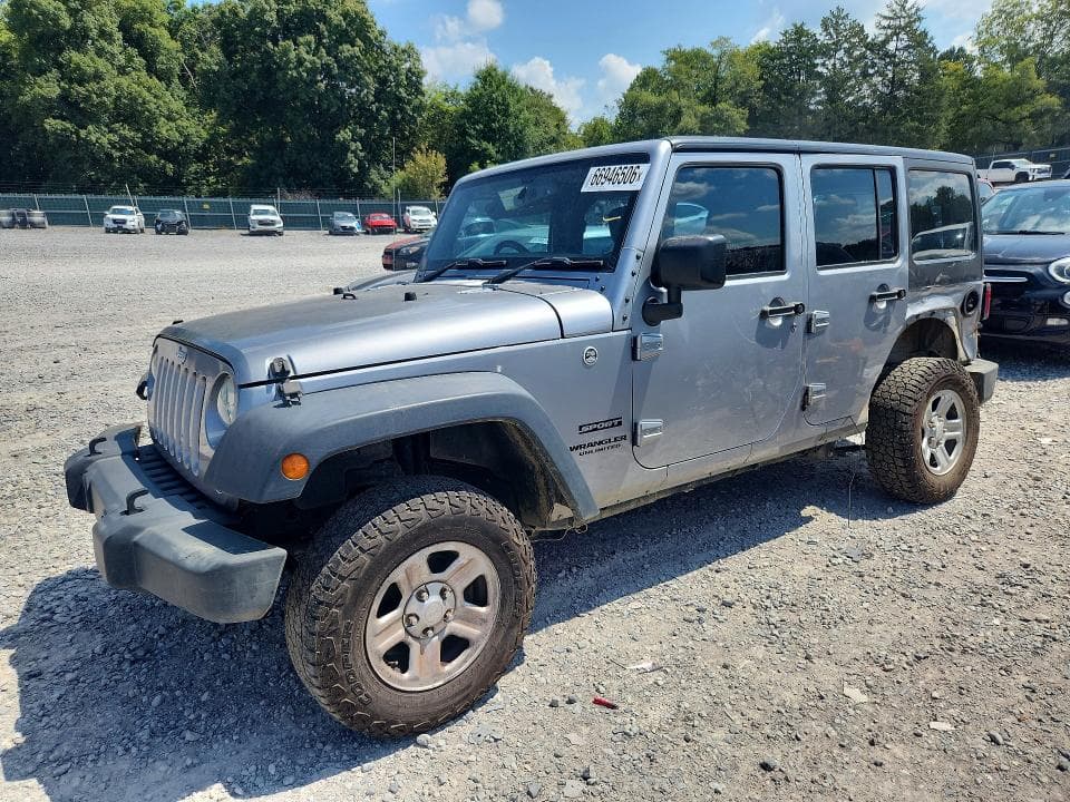 2017 JEEP WRANGLER UNLIMITED SPORT - 1