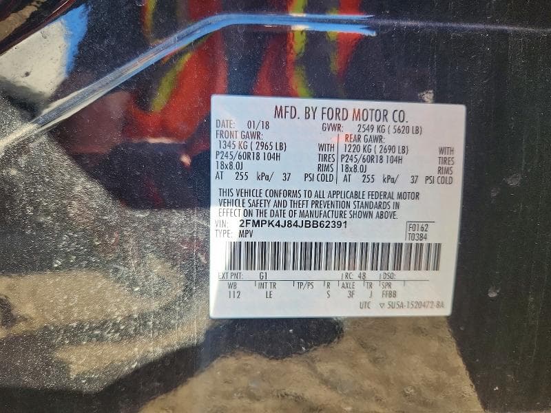 2018 FORD EDGE SEL 13