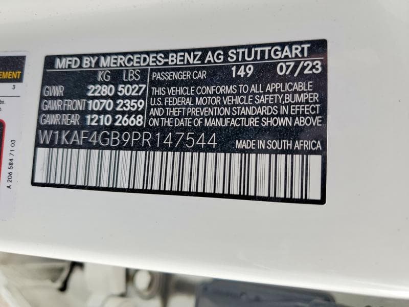 2023 MERCEDES-BENZ C 300 12